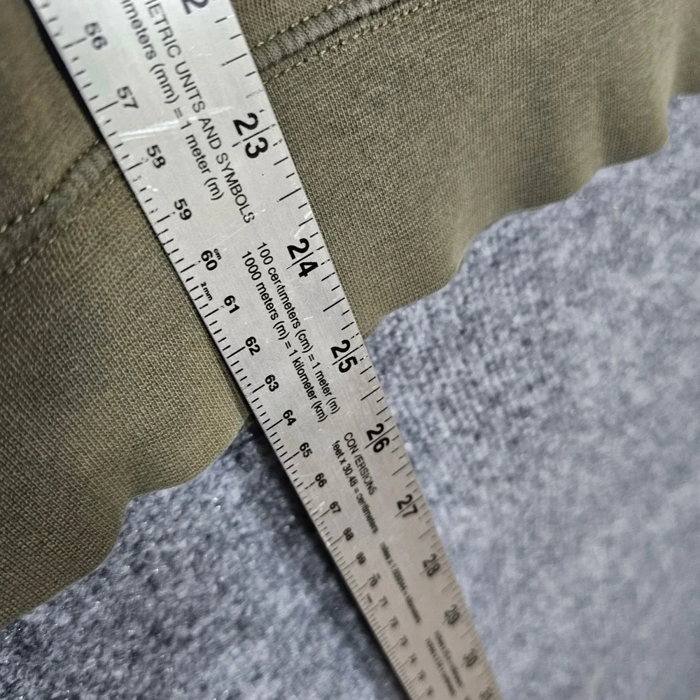 The North Face Mens Half Dome Pullover Hoodie Olive Green Men's Large Sweatshirt